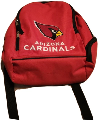 Arizona Cardinals Kids Backpack Red NFL Officially Licensed Football Small Cover