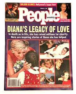 People Magazine Princess Diana Legacy Of Love February 2 1998 Carl Perkins - Picture 1 of 1