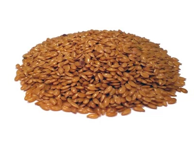 (9 EUR/kg) 500g Bio Leinsaat gold Vegan Superfood Goldgelber Leinsamen - Bild 1 von 4