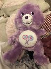 Rare Care Bear 2005 Share Bear 13' Plush Lovey Stuffed Animal Floppy Lollipops