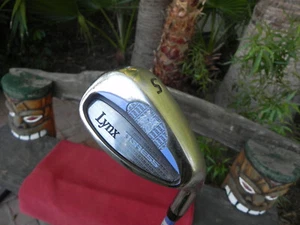 LADIES, Lynx TIGRESS, Sand Wedge, GRAPHITE WOMEN'S FLEX SHAFT. L., 34.5" *NICE* - Picture 1 of 10