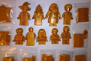 All 9 Lego 20th Anniversary Harry Potter Gold Minifigures Minifigs some Retired - Picture 1 of 2