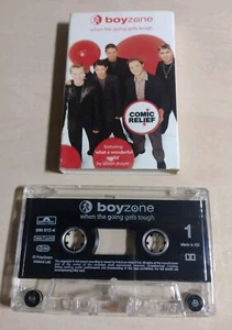 Boyzone:- When The Going Gets Tough. Cassette Tape Single In Card Sleeve... - Picture 1 of 2