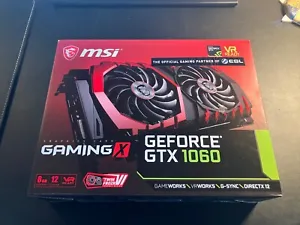 MSI GeForce GTX 1060 GAMING X 6G 6GB GDDR5 192 Bit VR -Ready Testkarte G-SYNC