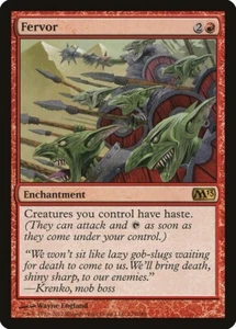 TOP  Fervor / Schlachtenfieber  - MAGIC 2013 -  englisch  (near-mint -)  Rare - Picture 1 of 1