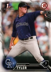 2016 Bowman Draft #BD-91 - Robert Tyler FBC - Colorado Rockies  16-227 - Picture 1 of 2