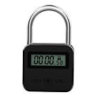 Heavy Duty Time Out Padlock LCD Display Multifunction Electronic Time for Game