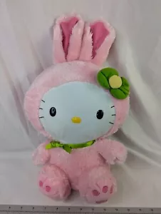 Ty Sanrio Hello Kitty rosa Kaninchen Plüsch 16 Zoll 2011 Stofftier Spielzeug - Bild 1 von 10