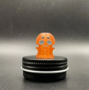 Koch Tools x Playge Collaboration Orange Resin Sacred Terror Stack Bead - Picture 1 of 2