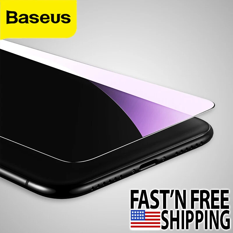 For iPhone X XS 0.15mm Thin Tempered Glass Anti-Blue Light Film - Image 1 of 4