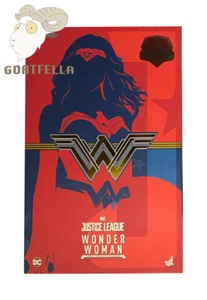 LISTO NUEVO AUTÉNTICO HOT TOYS LIGA DE LA JUSTICIA MUJER MARAVILLA CONCEPTO DE CÓMIC MMS506 - Imagen 1 de 12