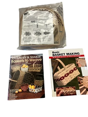 V I Reed Plantation Herb Basket Kit With Extras Two Instructions Basket Books - Image 1 of 4