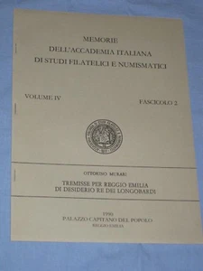 TREMISSE PER REGGIO EMILIA DI DESIDERIO .. - Ottorino Murari (O3) numismatica - Imagen 1 de 1
