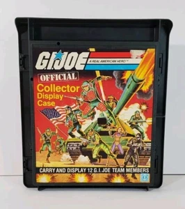 Vintage 1982 G.I. Joe Oficial Coleccionista Vitrina Figura Almacenamiento Hasbro - Imagen 1 de 11