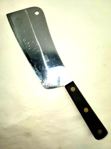 SABATIER Professional 7" Blade Cooks Cleaver Knife Cutlery Full Tang - Picture 1 of 7