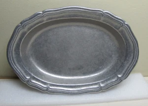 Wilton Armetale Pewter Queen Anne Bread Plate - Picture 1 of 8