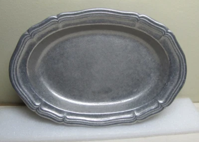 Wilton Armetale Pewter Queen Anne Bread Plate - Image 1 of 4