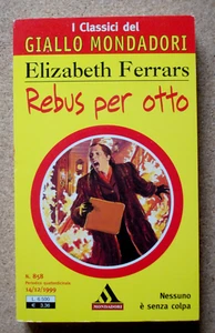 LIBRO REBUS PER OTTO Elizabeth Ferrars 1999 GIALLO MONDADORI tascabile pocket - Picture 1 of 3