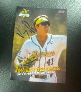 Vincent DeRubeis Signed Savannah Bananas team set card 2023 autographed auto - Picture 1 of 1