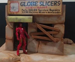 Custom Holzgebäude für 3" 3/4 Scale Figuren - Bild 1 von 6