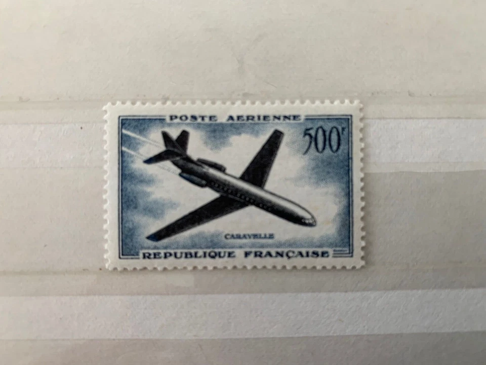 FRANCE 1957 CARAVELLE 500F AIRMAIL 1v MVLH MINT SG1319 CV £47 - Image 1 of 1
