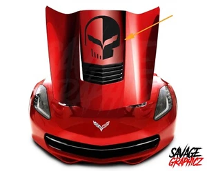 OEM Chevy Jake Corvette Vinyl Hood Decal Fits Chevy Corvette C3-C7 - Bild 1 von 1