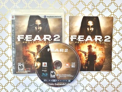 F.E.A.R. 2: Project Origin MINT Disc (Sony PlayStation 3 PS3) CIB - Tested! - Image 1 of 4