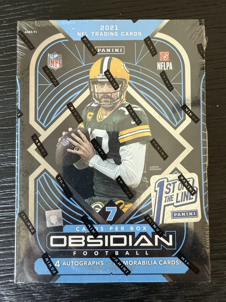2021 Panini Obsidian NFL Football FOTL Hobby Box - 4 Autos or Memorabilia - Image 1 of 4