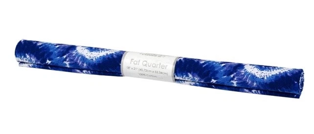 Create it Fabric Cut, Fat Quarter, Tie Dye Blue - Image 1 of 1