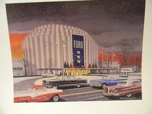 IMAGE MASTERS - FORD ROTUNDA BY ARTIST PAUL H. ADAMS - 2000 - NEW - Picture 1 of 3