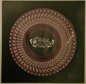 Bullet For My Valentine THE POISON Zoetrope Vinyl LP SIGNED CARD LE Picture Disc - Picture 1 of 4