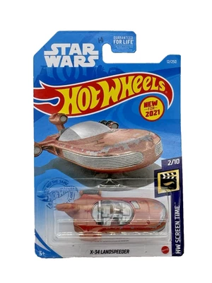 Hot Wheels Star Wars Landspeeder Luke Skywalker 2020 New MOC Die-Cast - Image 1 of 4