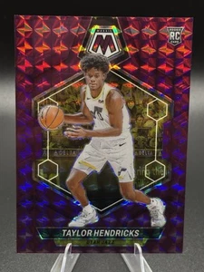 2023-24 Panini Mosaic Taylor Hendricks #221 Purple /99 Rooki Utah Jazz - Bild 1 von 3
