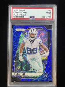 Prizm #75 CeeDee Lamb Blue Choice 2024/14 *HOT POP SSR RARO COMO NUEVO* - Imagen 1 de 8