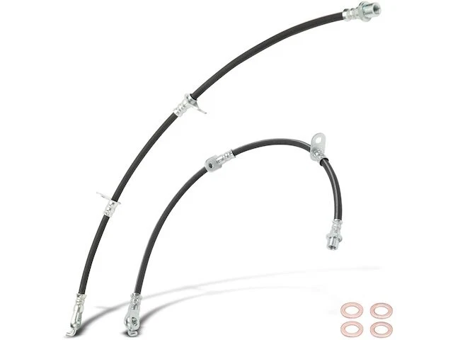 Juego de mangueras de freno delanteras para Scion iQ 2013 2014 ZC941RH 2012-2015 Foto 1 de 1