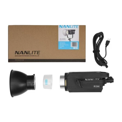 Nanlite FS-300B Bicolor Bluetooth App Control LED Monolight, Negro Foto 1 de 4