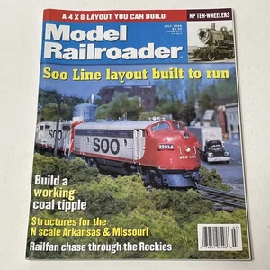 Model Railroader Magazine 6/1999 Coal Tipple Railfan Ten-Wheeler Scratchbuilt - Picture 1 of 4