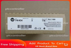 New Factory Sealed AB 1746-NO4I SER A SLC 4 Point Analog Output Module 1746NO4I - Picture 1 of 3