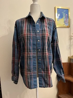 Gorgeous Vintage Americana 90’s LizWear Cotton Button Up Women’s Medium M - Image 1 of 4