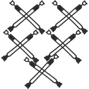 10 Pcs Kabelbahnen Kabelbinder Aus Silikon Kabel-Organizer Für Den Schreibtisch - Afbeelding 1 van 12