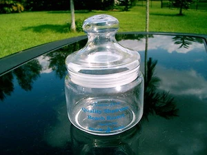 QUALITÄT SHAWNEE BEACH RESORT BARCELO HOTELS VINTAGE GOODIES BAUMWOLLBAUSCH GLAS/TOP - Bild 1 von 5