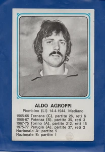 FIGURINA CALCIATORI PANINI 1978/79 N.320 AGROPPI EX GIOCATORI REC/REMOVED - Picture 1 of 1