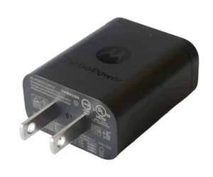 OEM MOTOROLA TURBO POWER 18W QC 3.0 CHARGER AC POWER SUPPLY ADAPTER SA18C30116 - Photo 1 sur 4