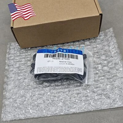 NEW New 20x Fender Liner Retainer Clips For Hyundai & Kia Part 86595-2T500 US - Image 1 of 4