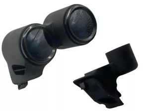 03 07 Mitsubishi Lancer Evo Left Side Dash Defrost Vent 52mm Dual Gauge Pod - Picture 1 of 5