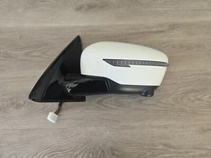 2018-2020 NISSAN PATHFINDER LEFT DRIVER SIDE REAR VIEW MIRROR WHITE 96302-9PJ9D - Picture 1 of 11