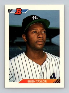 Brien Taylor 1992 Bowman Rookie #124 RC (5) Cards NM-MT or Better - Picture 1 of 10