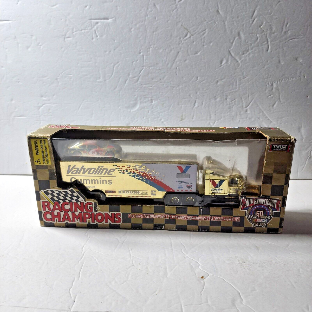 Racing Champions Diecast Racing Cars Gold 1998 Vehicle Year