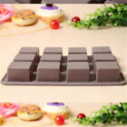 Bar Square Soap Silicone Mold Diy Chocolate Baking Cake Handmade Tool Mould_R1