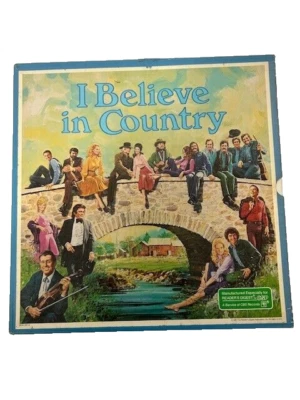 I BELIEVE IN COUNTRY ~A COLUMBIA MUSIC TREASURY~BOX SET of  8 VINYL  LP** [EX] - Image 1 of 3